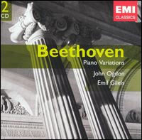Beethoven: Piano Variations - Emil Gilels (piano); John Ogdon (piano)