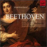 Beethoven: String Quartets Op. 59/1 & 3 "Rasumovsky", Op. 95, Op. 132 - Borodin Quartet