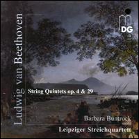 Beethoven: String Quintets Op. 4 & 29 - Barbara Buntrock (viola); Ivo Bauer (viola); Leipziger Streichquartett; Matthias Moosdorf (cello); Stefan Arzberger (violin);...