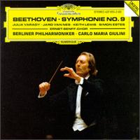 Beethoven: Symphonie No. 9 - Jard van Nes (mezzo-soprano); Julia Varady (soprano); Keith Lewis (tenor); Simon Estes (baritone); Ernst Senff Chor Berlin (choir, chorus); Berlin Philharmonic Orchestra