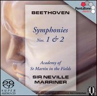 Beethoven: Symphonies Nos. 1 & 2  - Academy of St. Martin in the Fields; Neville Marriner (conductor)