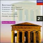 Beethoven: Symphonies Nos. 1, 3, 6, 8 - Wiener Philharmoniker; Pierre Monteux (conductor)
