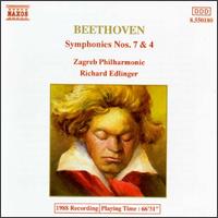 Beethoven: Symphonies Nos. 7 & 4 - Zagreb Philharmonic Orchestra; Richard Edlinger (conductor)