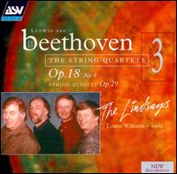 Beethoven: The String Quartets, Vol. 3 - Louise Williams (viola); The Lindsays