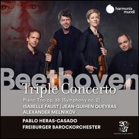 Beethoven: Triple Concerto; Piano Trio Op. 36 (Symphony No. 2) - Alexander Melnikov (fortepiano); Isabelle Faust (violin); Jean-Guihen Queyras (cello); Freiburger Barockorchester;...