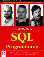 Beginning SQL Programming