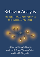 Behavior Analysis: Translational Perspectives and Clinical Practice