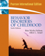 Behavior Disorders of Childhood: International Edition