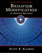 Behavior Modification in Applied Settings