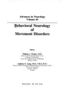 Behavioral Neurology of Movement Disorders - Weiner, William J, MD (Editor), and Lang, Anthony E, Dr., MD (Editor)