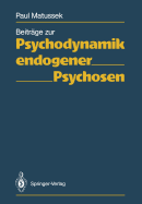 Beitrge Zur Psychodynamik Endogener Psychosen