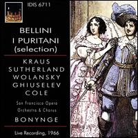 Bellini: I Puritani (Selection) - Alfredo Kraus (vocals); Dorothy Cole (vocals); Joan Sutherland (vocals); San Francisco Opera Chorus (choir, chorus);...