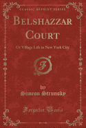 Belshazzar Court: Or Village Life in New York City (Classic Reprint)