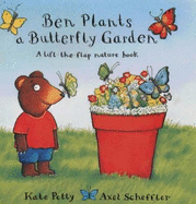 Ben plants a butterfly garden