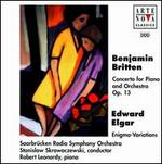 Benjamin Britten: Concerto for Piano and Orchestra Op. 13; Edward Elgar: Enigma Variations