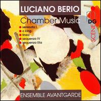 Berio: Chamber Music - Ensemble Avantgarde; Josef Christof (piano); Kerstin Klein (vocals); Matthias Kreher (clarinet); Matthias Moosdorf (cello);...