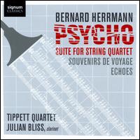 Bernard Herrmann: Psycho Suite for String Quartet - Julian Bliss (clarinet); Tippett Quartet