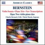 Bernstein: Violin Sonata; Piano Trio