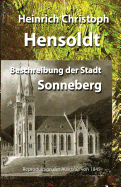 Beschreibung der Stadt Sonneberg: Reproduktion der Ausgabe von 1845