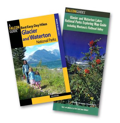 Best Easy Day Hiking Guide and Trail Map Bundle: Glacier and Waterton National Parks - Molvar, Erik