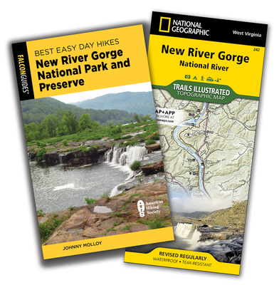 Best Easy Day Hiking Guide and Trail Map Bundle: New River Gorge National Park and Preserve - Molloy, Johnny