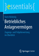 Betriebliches Anlagevermgen: Zugangs- Und Folgebewertung Im ?berblick