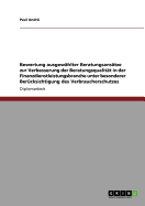 Bewertung Ausgewahlter Beratungsansatze Zur Verbesserung Der Beratungsqualitat in Der Finanzdienstleistungsbranche Unter Besonderer Berucksichtigung Des Verbraucherschutzes