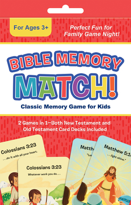 Bible Memory Match! : Classic Memory Game for Kids - Barbour Publishing (Corporate Author)