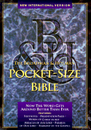 Bible New International Version Pocket Black: Imitation Leather: Black - Bible