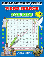 Bible Word Search For Kids: 80 Bible Memory Verse Word Search Puzzles For Kids kids Word Searches Christian Gifts for Kids Word Search for Children