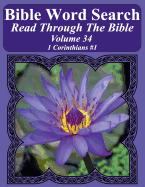 Bible Word Search Read Through the Bible Volume 34: 1 Corinthians #1 Extra Large Print