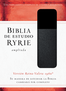 Biblia de Estudio Ryrie Ampliada: Duo-Tono Negro