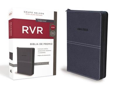 Biblia de Premio y Regalo Reina Valera Revisada, Leathersoft, Azul - Revisada, Reina Valera