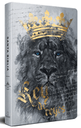 Biblia Rvr60 Letra Grande Tamao Manual, Tapa Dura Len Rey de Reyes / Spanish B Ible Rvr60 Handy Size Large Print Hardcover Lion King of Kings