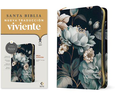 Biblia Ultrafina Ntv de Z?per, Con Filament (Sentipiel, Floral, Letra Roja) - Tyndale (Creator)