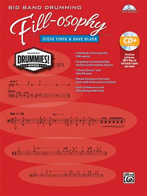 Big Band Drumming Fill-Osophy: Book & MP3 CD - Fidyk, Steve, and Black, Dave