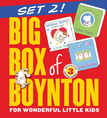 Big Box of Boynton Set 2!: Snuggle Puppy! Belly Button Book! Tickle Time! - Boynton, Sandra