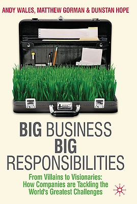 Big Business, Big Responsibilities: From Villains to Visionaries: How Companies Are Tackling the World's Greatest Challenges - Wales, A, and Gorman, M, and Hope, D