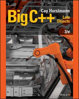 Big C++: Late Objects - Horstmann, Cay S.