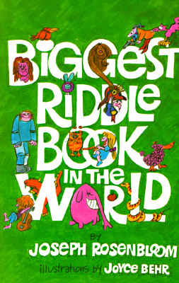 Biggest Riddle Book in the World - Rosenbloom, Joseph