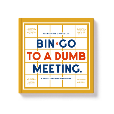 Bin-Go to a Dumb Meeting Bingo Book - Brass Monkey and (Creator)
