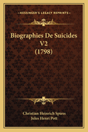 Biographies De Suicides V2 (1798)