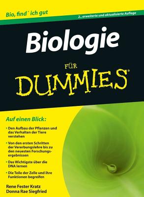 Biologie Fur Dummies - Kratz, Rene Fester, and Siegfried, Donna Rae