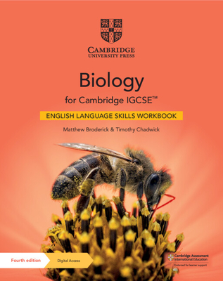 Biology for Cambridge IGCSE (TM) English Language Skills Workbook with Digital Access (2 Years) - Broderick, Matthew, and Chadwick, Timothy