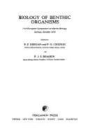 Biology of Benthic Organisms - Keegan, B F