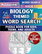 Biology - Themed Word Search - Fun & Educational Puzzles for Kids, Teens, and Adults (Large Print Edition): Featuring Engaging Themed Word Search Puzzles with Solutions (Issue 13)