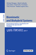 Biomimetic and Biohybrid Systems: 6th International Conference, Living Machines 2017, Stanford, CA, USA, July 26-28, 2017, Proceedings