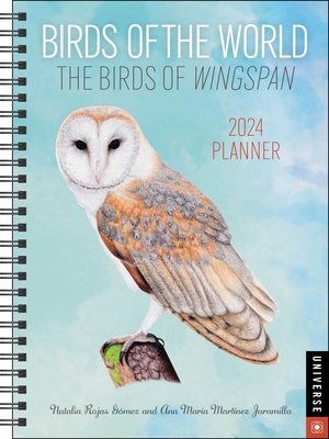 Birds of the World: the Birds of Wingspan 12-Month 2024 Planner Calendar (Calendar) - Martinez, Ana Maria