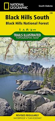 Black Hills South: Trails Illustrated Map: Outdoor Recreation Map - National Geographic Maps (Compiled by), and National Geographic