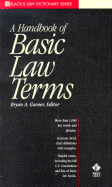 Black's Handbook of Basic Law Terms